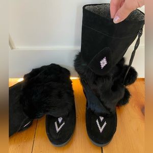 Black Manitobah Mukluks